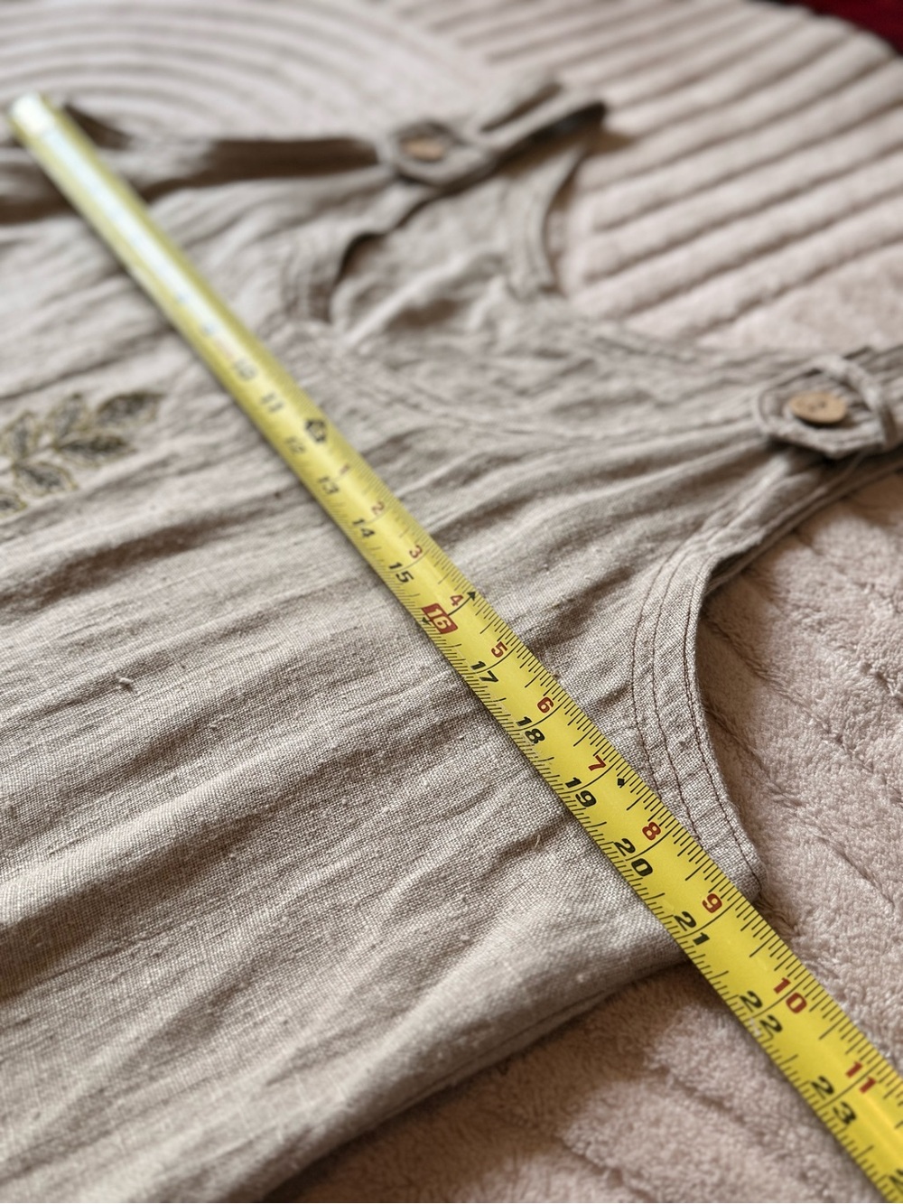 Soft Linen Tank Dress - Picture 8 of 13